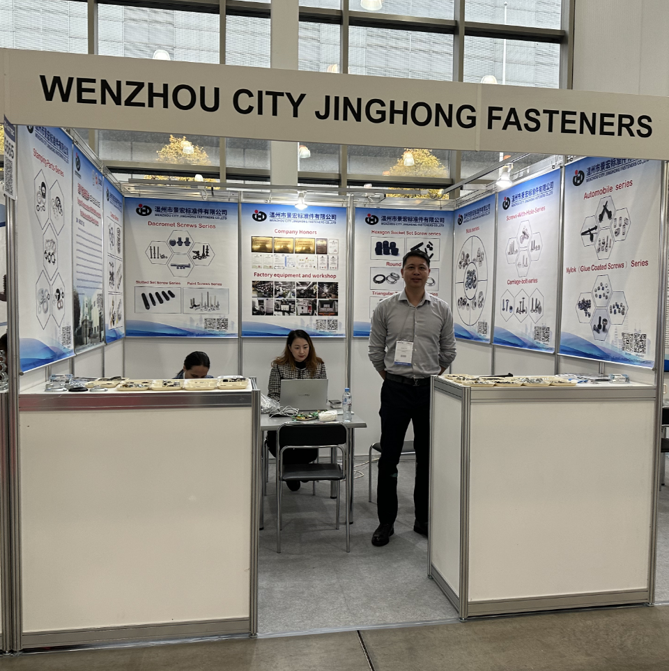Wenzhou City Jinghong Fasteners Co., Ltd. ha partecipato alla 20a mostra Fasttec in Russia