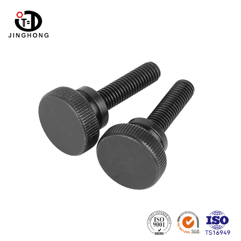 Vite a testa zigrinata nera a cupola alta