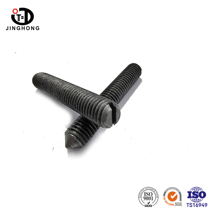 Din 553 Set a vite a fessura con cono