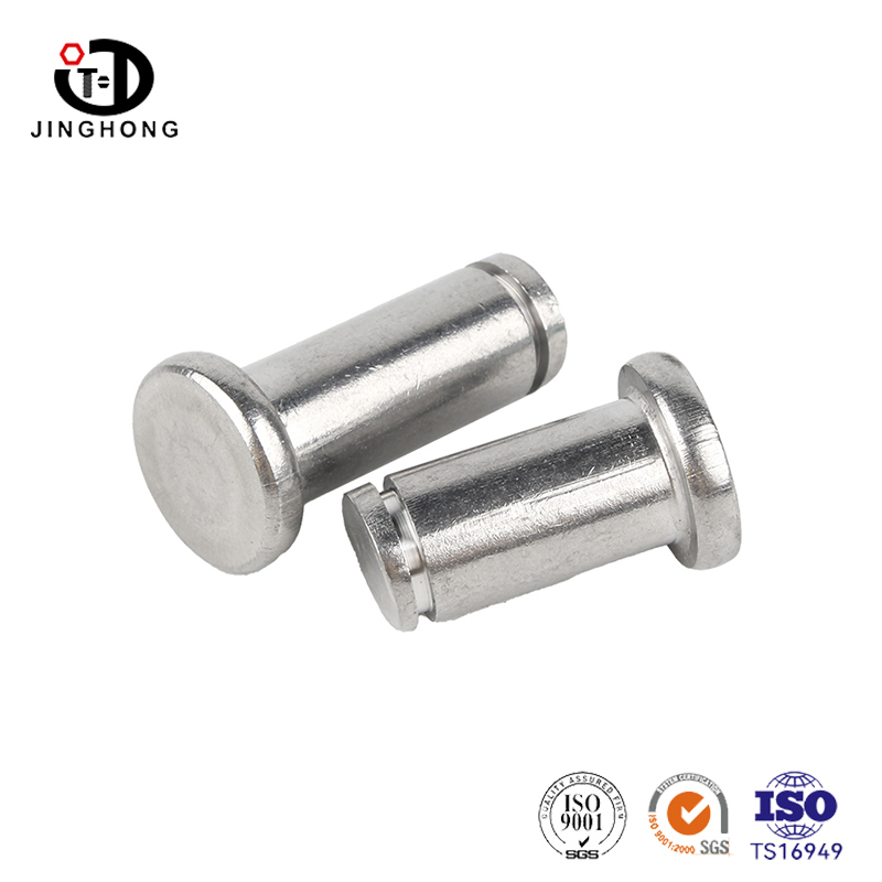 Pin scanalato alla testa piatta