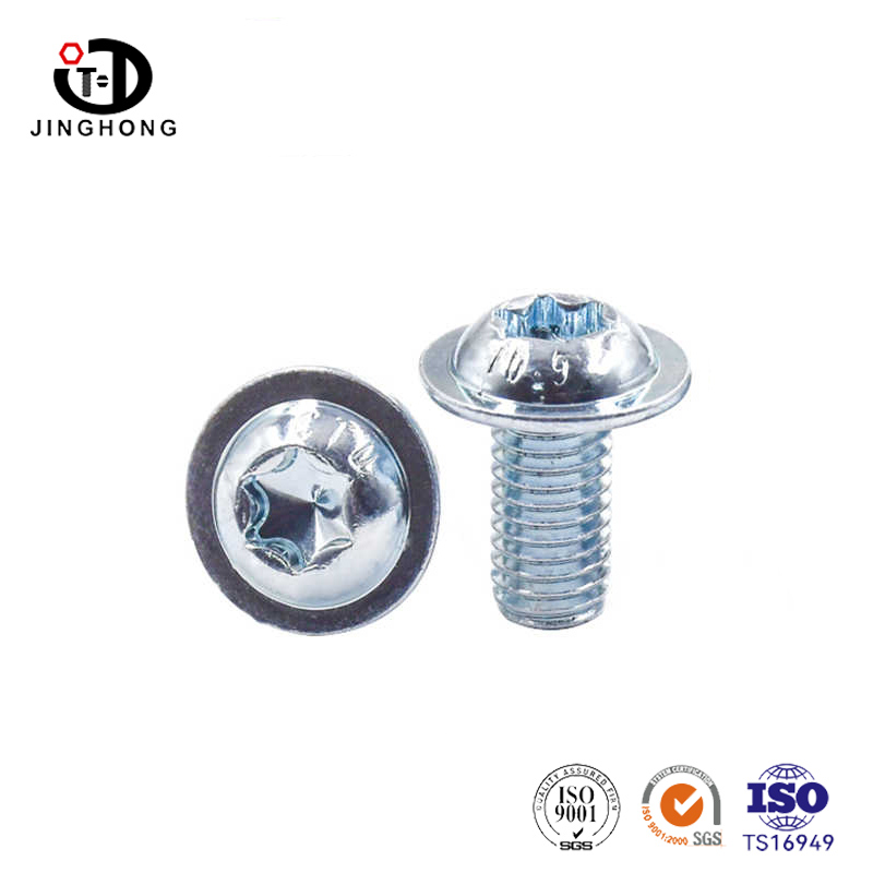 Testa di padella con bulloni di pad torx