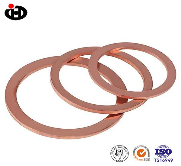 Rondella di grasso in rame viola