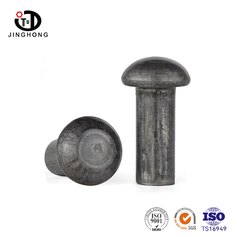 Rivet di ferro solido con testa semi-round