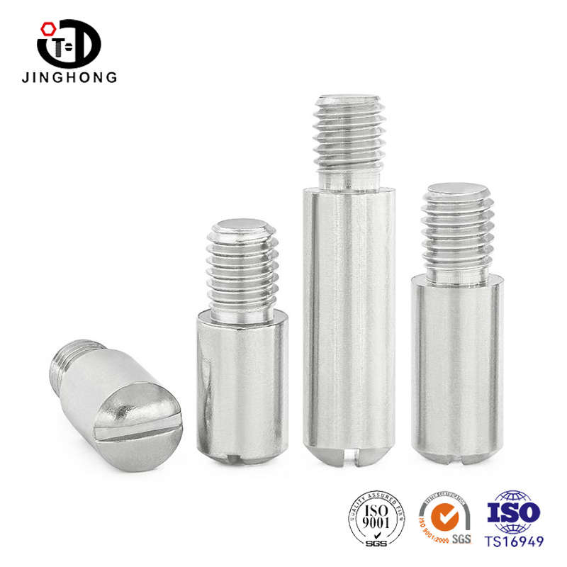 Perno a spalla scanalato