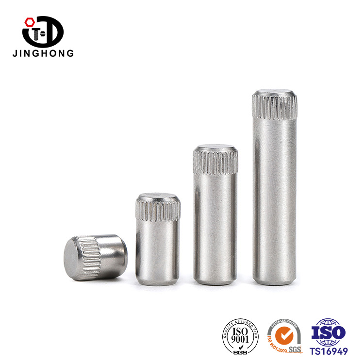 SUS304/SUS316 PIN KNURLED