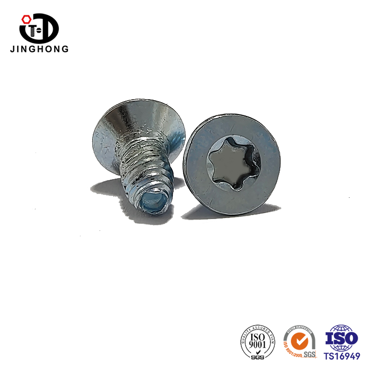 Vite dente triangolare a testa piatta Torx